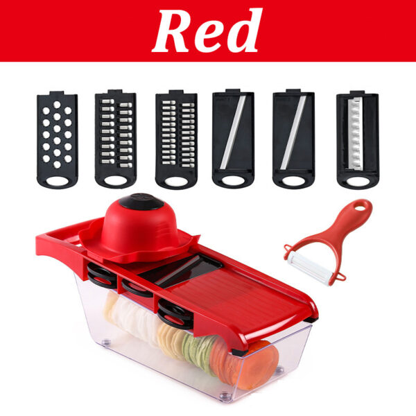 Multifunctional Vegetable Cutter Home Kitchen Slicing And Dicing Fruit Artifact - Image 9