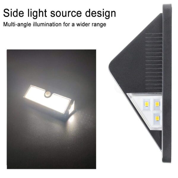 Three-sided Luminous Solar Sensor Wall Lamp - Image 2