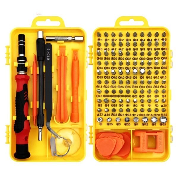 Screwdriver Set 135-in-1 Repair Hardware Tool Driver Disassemble Computer Repair Household - Image 4