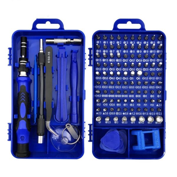 Screwdriver Set 135-in-1 Repair Hardware Tool Driver Disassemble Computer Repair Household - Image 5